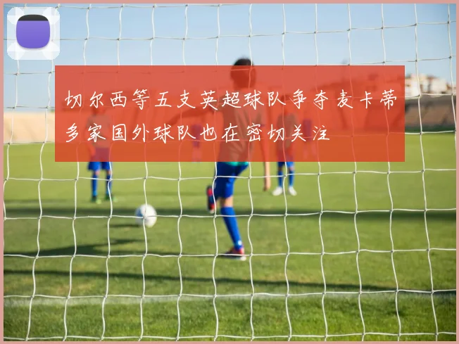 切尔西等五支英超球队争夺麦卡蒂多家国外球队也在密切关注